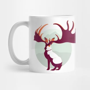 Megaloceros giganteus Jackalope Mug